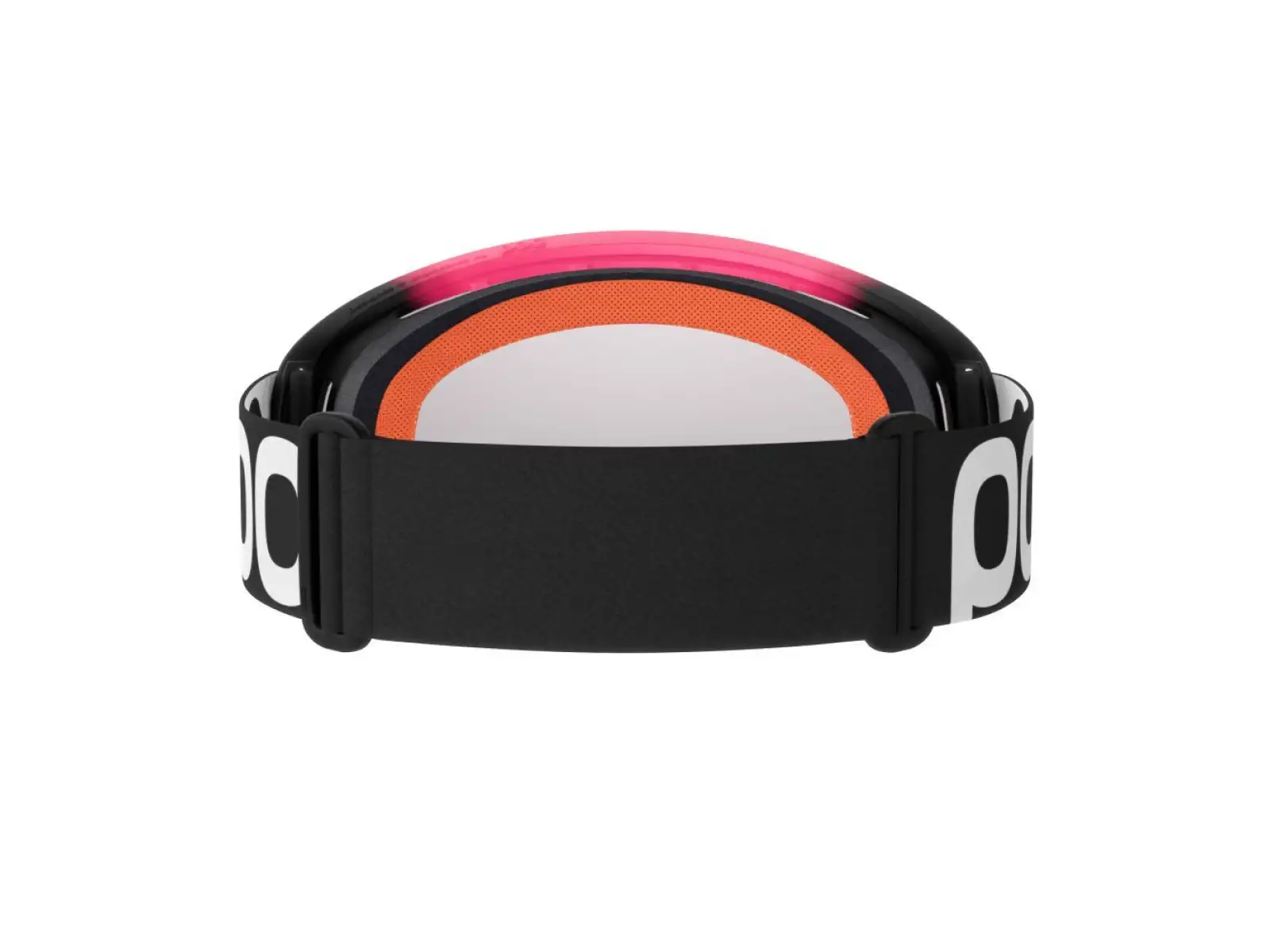POC Ora Clarity Skibrille Fluorescent Pink/Uranium Black Translucent