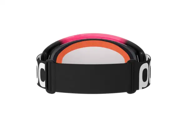 POC Ora Clarity Skibrille Fluorescent Pink/Uranium Black Translucent