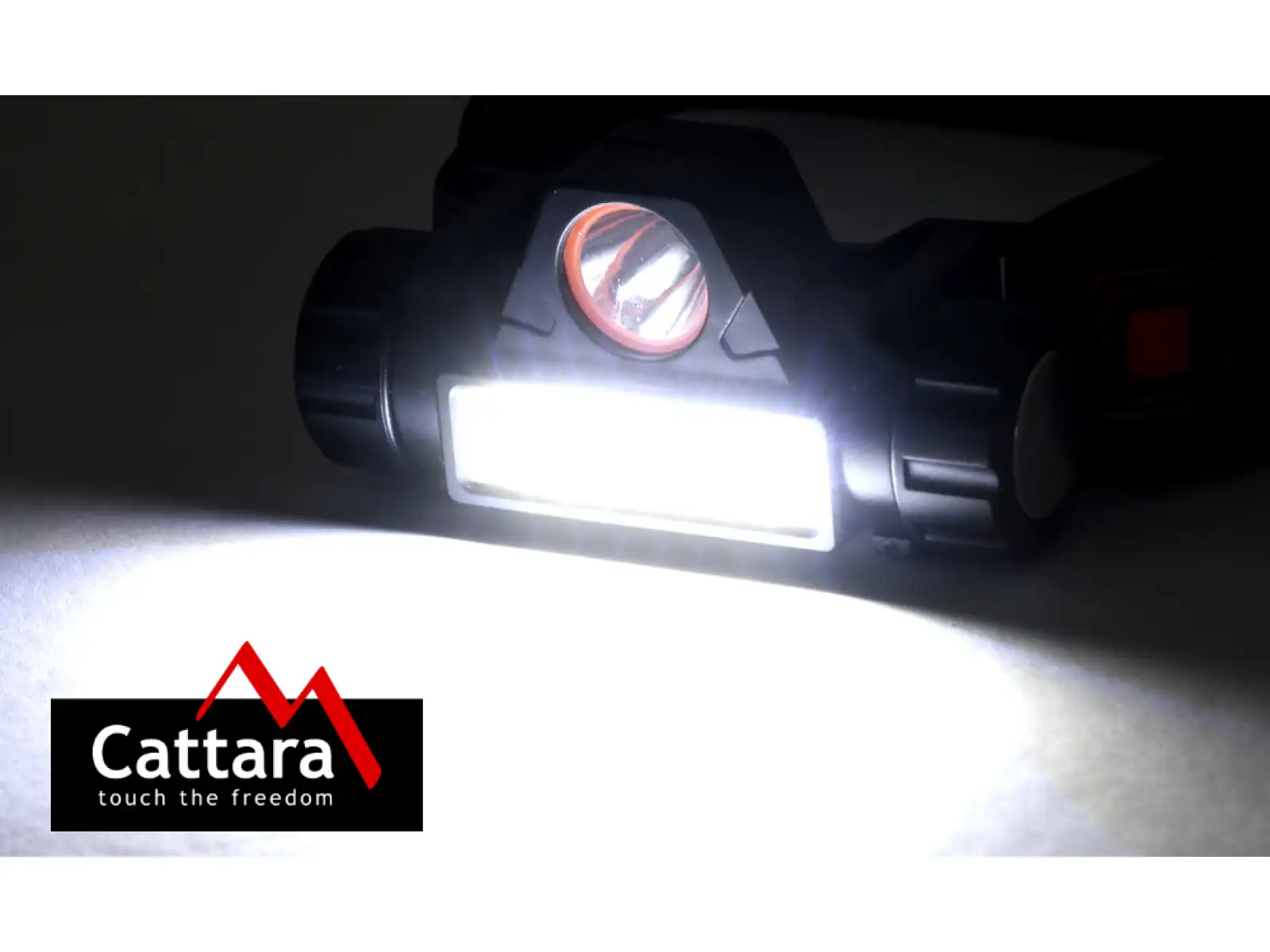 Cattara Stirnlampe 120 lm wiederaufladbar