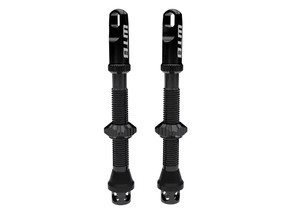 WTB TCS AL Max-Flow Presta Valve Tubeless Ventile 65mm schwarz 2 Stk