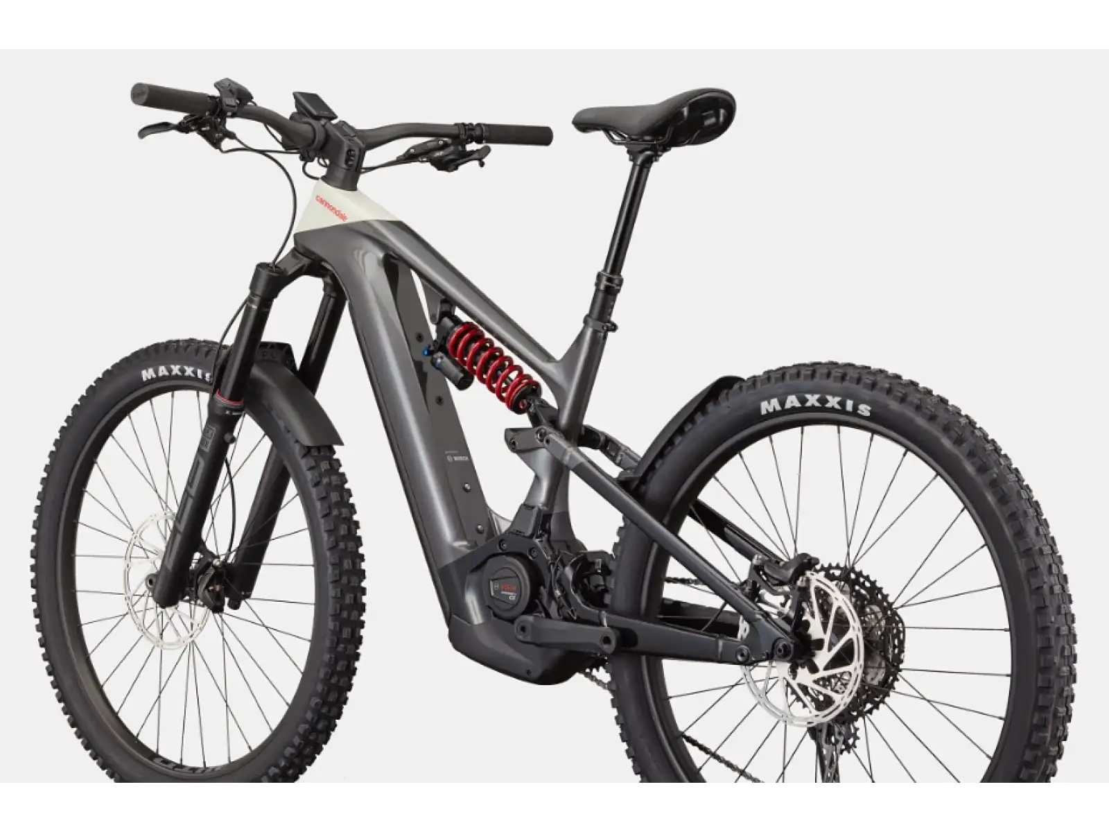Cannondale Moterra LT Carbon 1 vollgefedertes E-Bike in Rauchschwarz