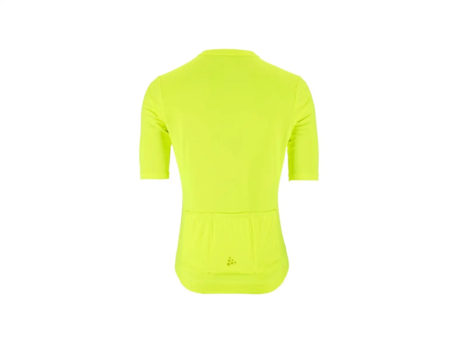Craft Endur Logo Herrentrikot Kurzarm gelb