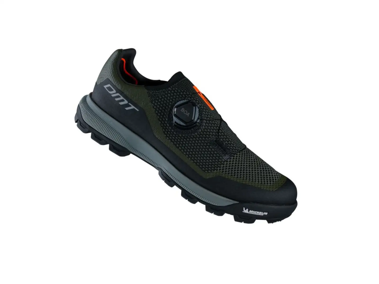 DMT TK10 MTB Herren-Mountainbike-Schuhe Grün/Schwarz