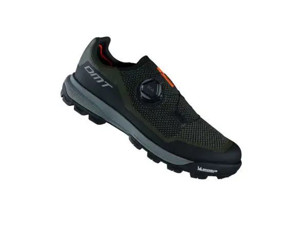 DMT TK10 MTB Herren-Mountainbike-Schuhe Grün/Schwarz
