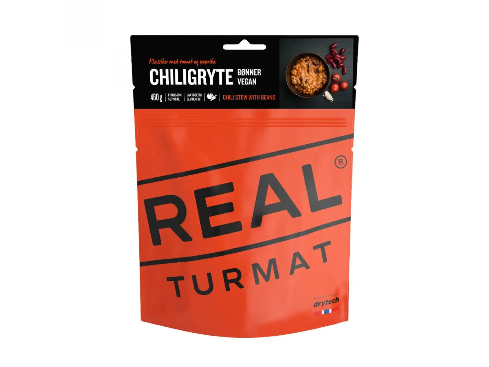 Real Turmat dehydrierte Mahlzeit Chili Bohnen