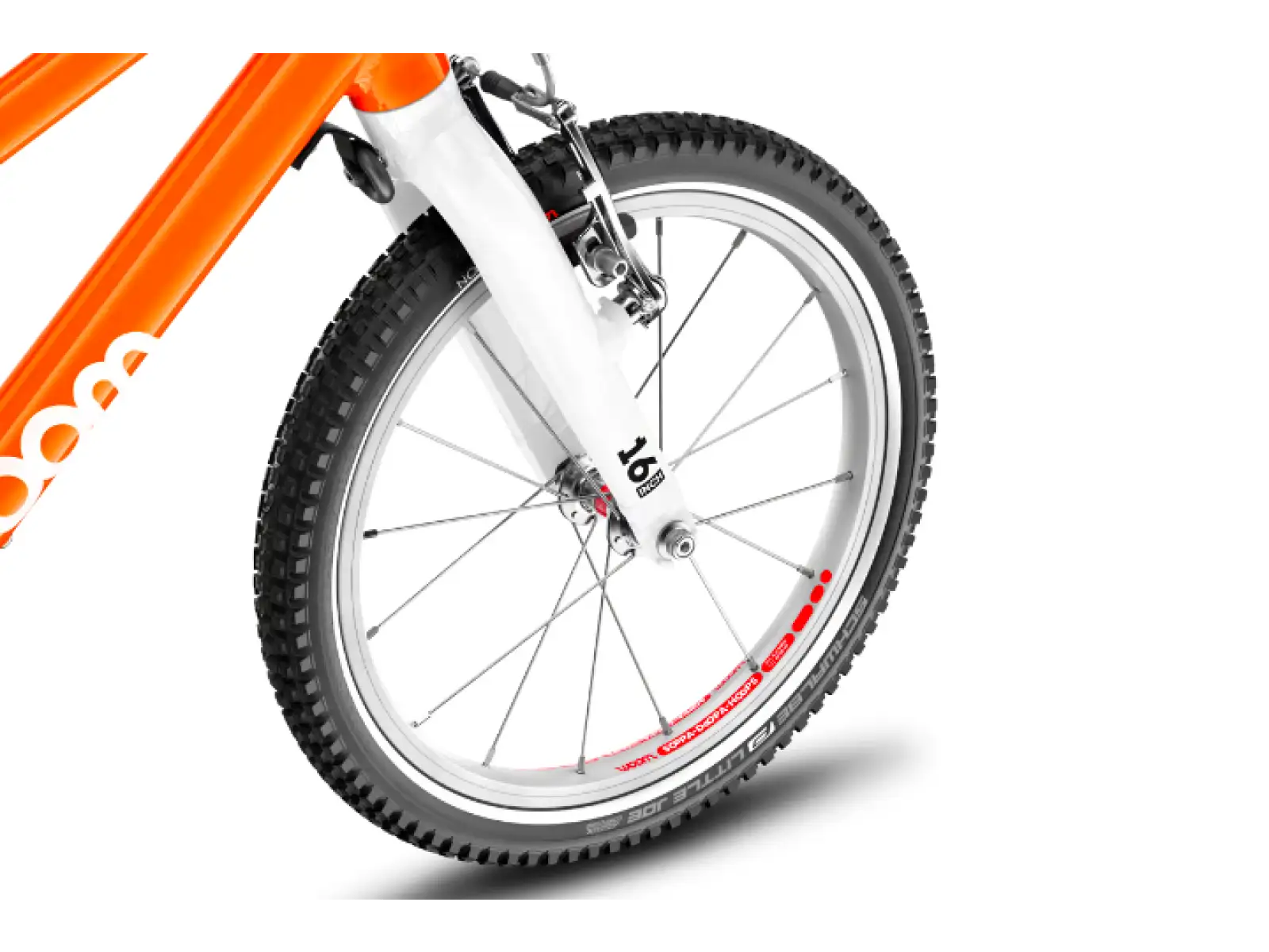 Woom 3 Flame Orange 16 Kinderfahrrad