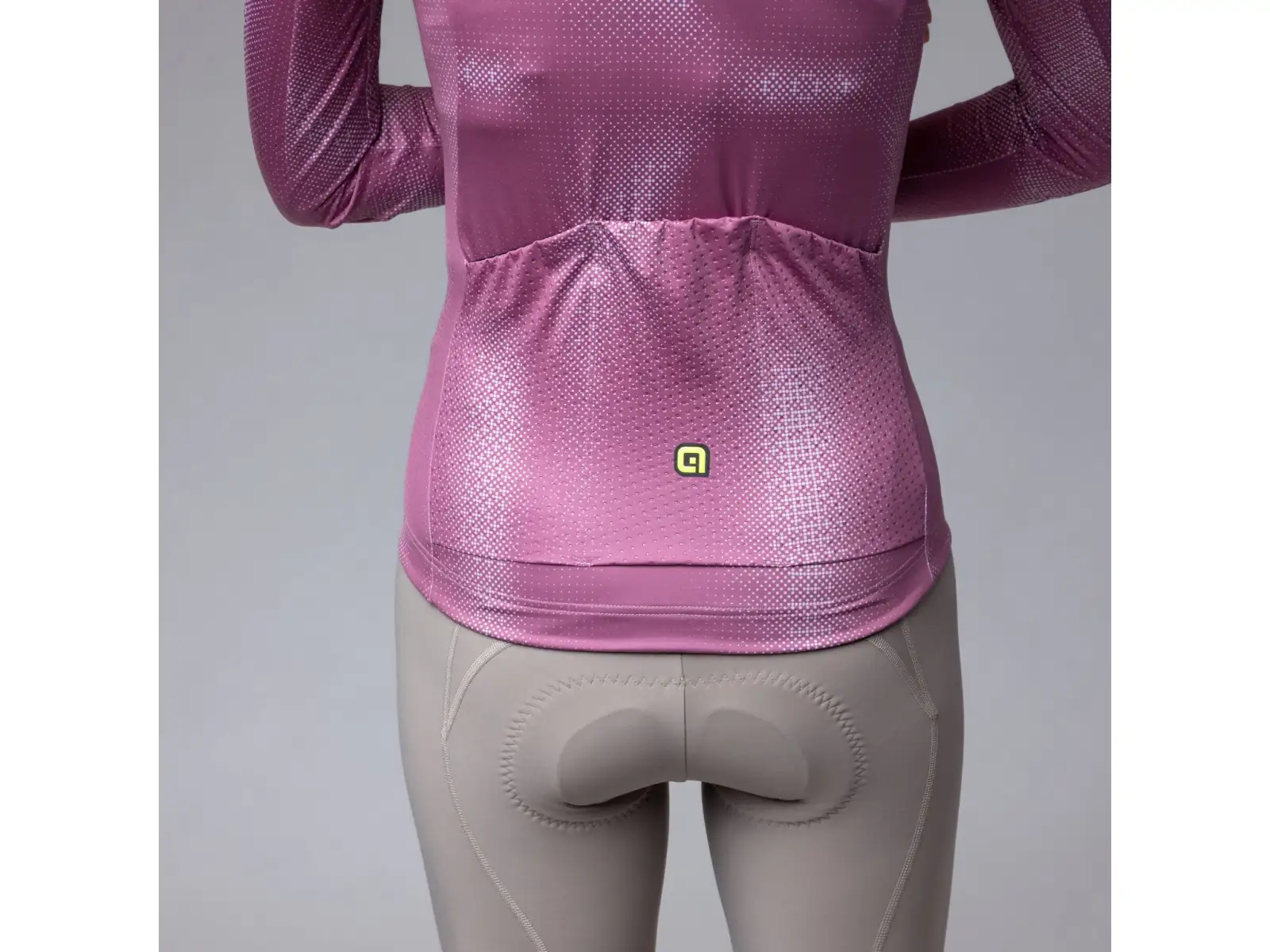 Alé PR-E Sauvage Damen Thermotrikot langärmlig Mulberry