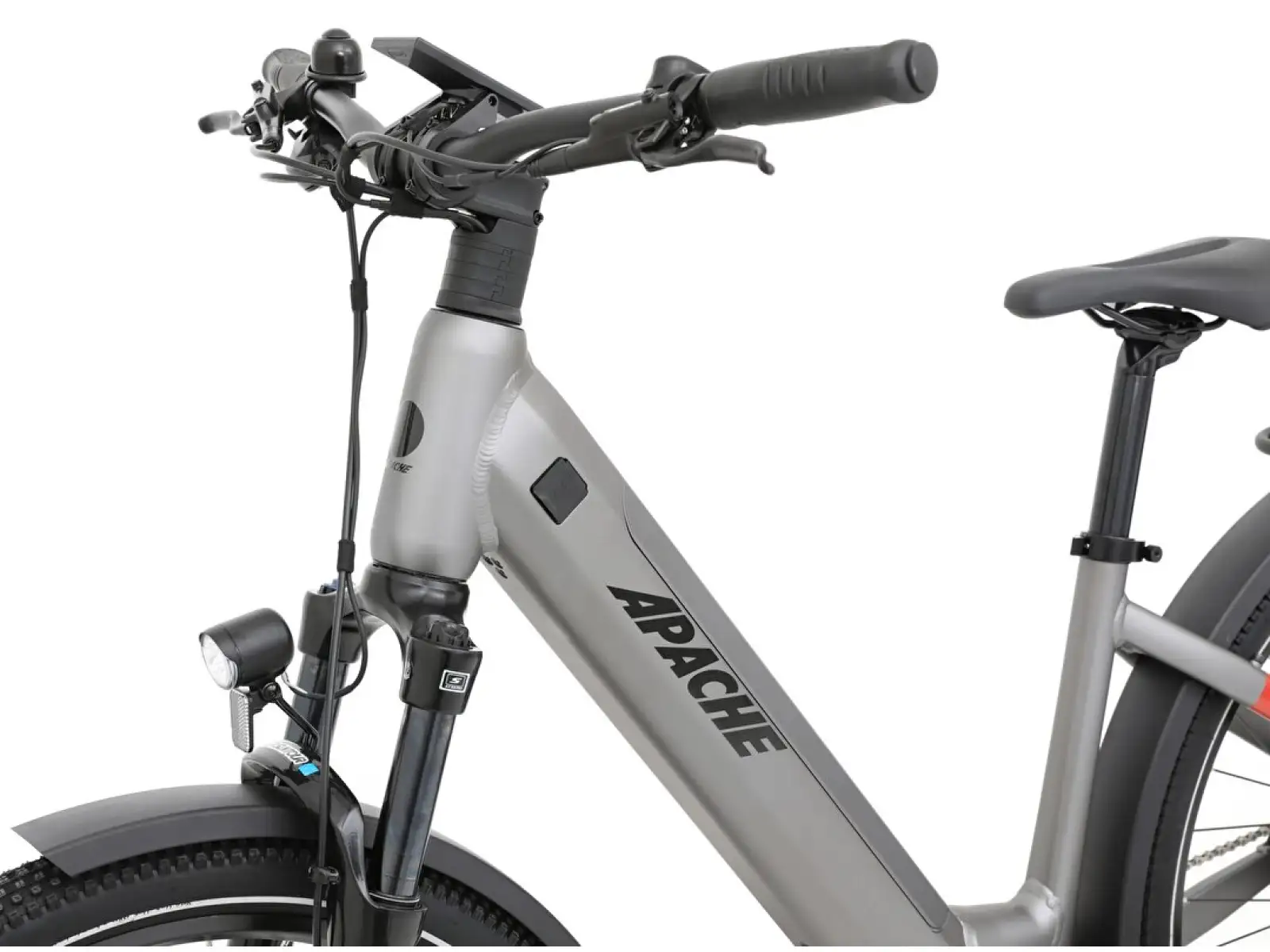 APACHE Rio Grande 1 MX 720 Wh Tiefeinsteiger E-Bike Anthrazit