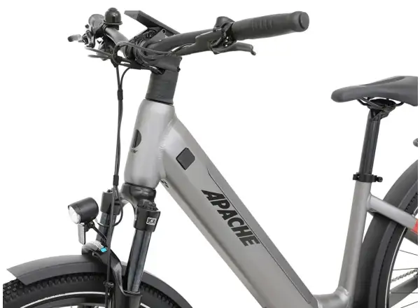 APACHE Rio Grande 1 MX 720 Wh Tiefeinsteiger E-Bike Anthrazit