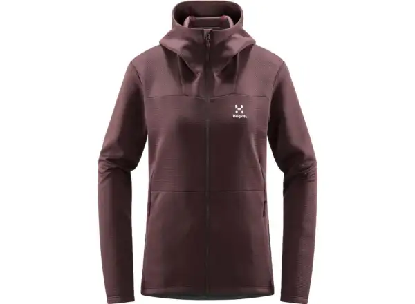 Haglöfs L.I.M Willow Mid Hood Damen Hoodie Braun