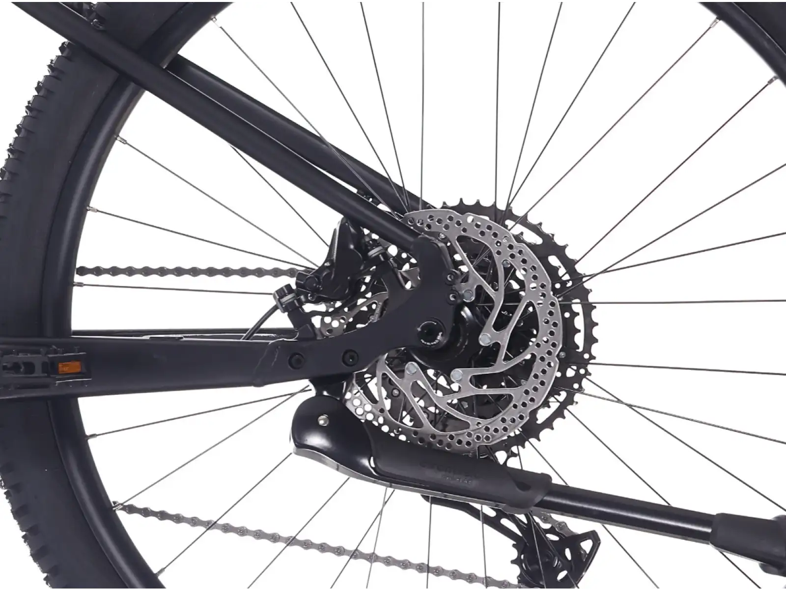 Rock Machine eBlizz B90 E-Mountainbike – Matte Black