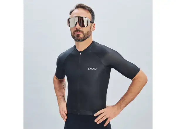 POC Pristine Herren Trikot Kurzarm Uranium Black