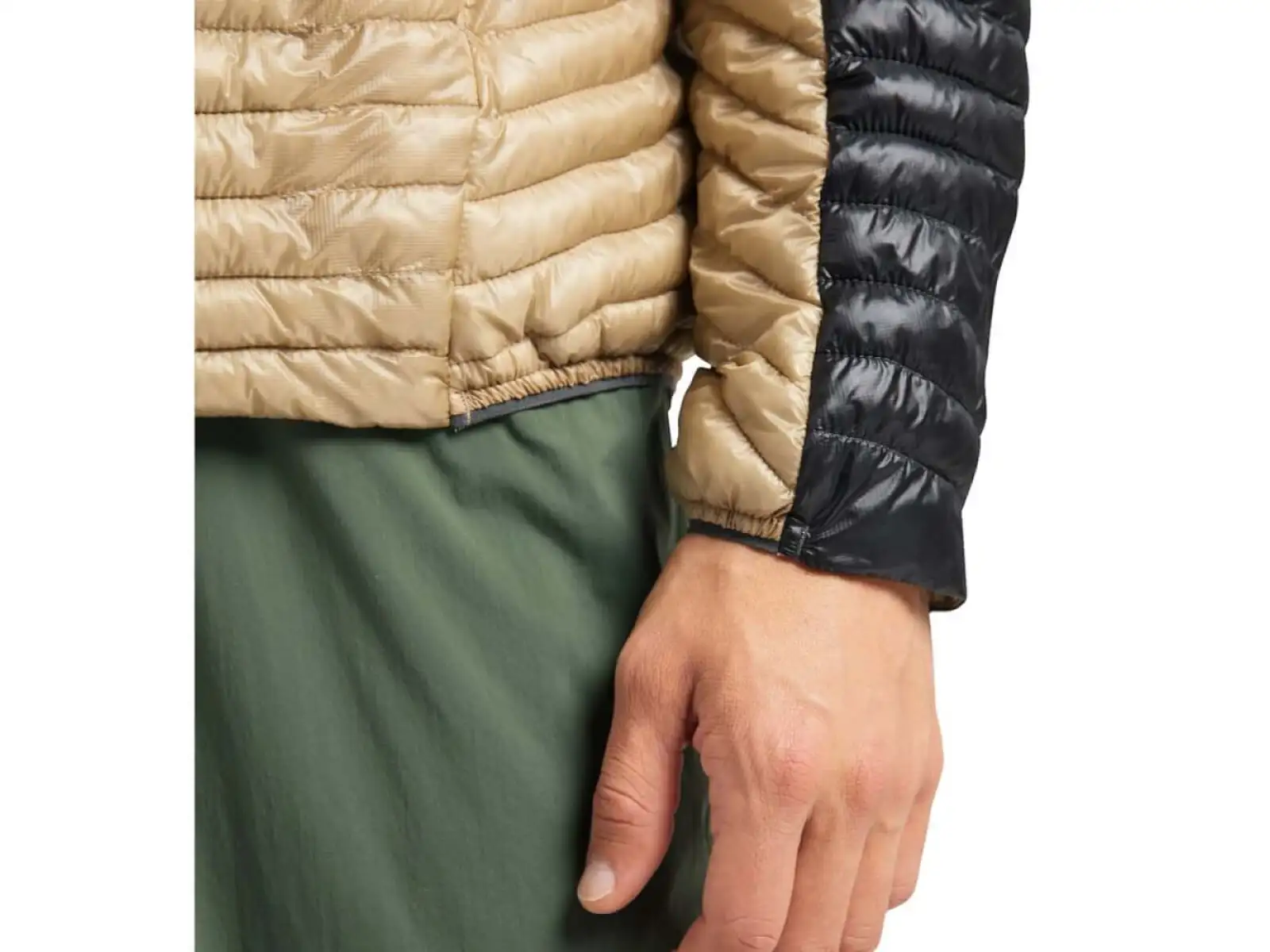 Haglöfs L.I.M Mimic Herren Kapuzenjacke Beige/Schwarz/Orange