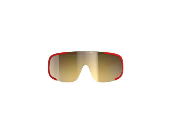 POC Aspire Sonnenbrille Prismane Red/Clarity Road/Partly Sunny Gold