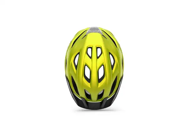 MET Crossover Helm gelb metallic