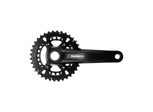 Shimano Deore FC-MT610 Kurbeln 2×12-fach 36/26 Zähne 170 mm ohne Innenlager Schwarz