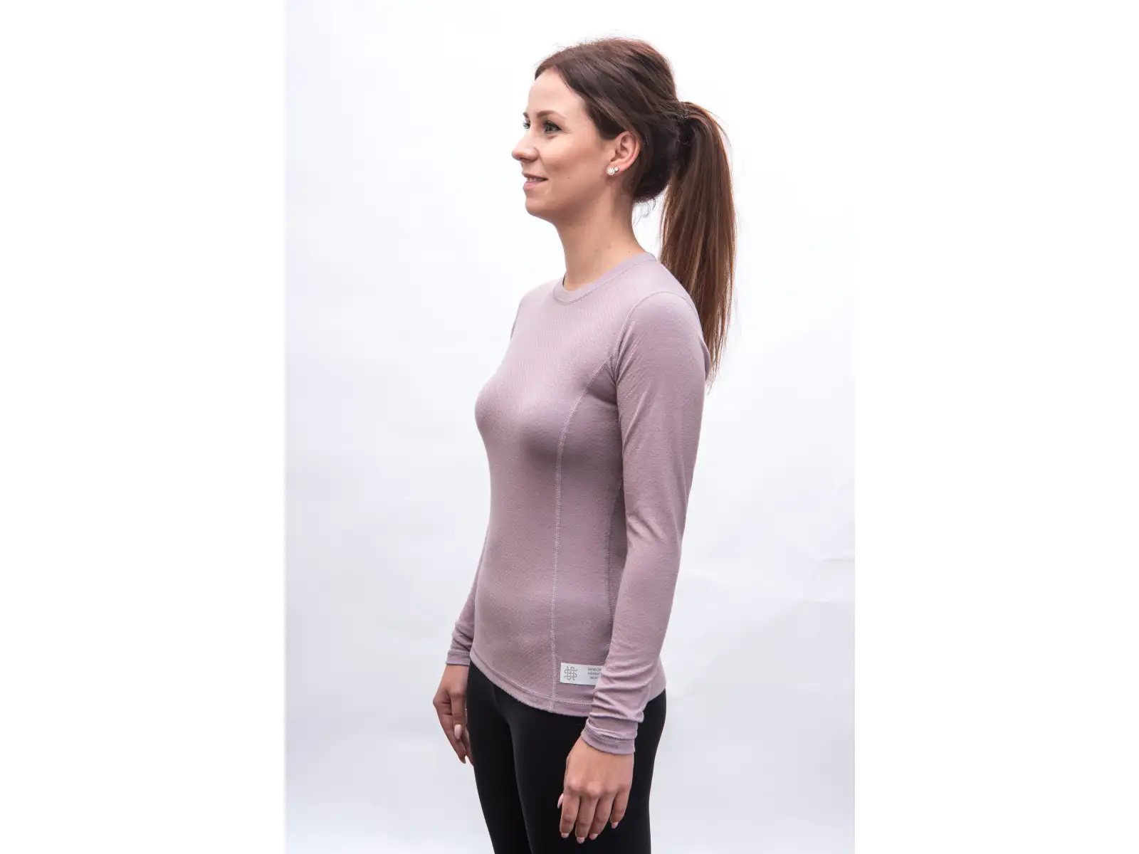 Sensor Merino DF Damen T-Shirt Langarm Mystic Violet