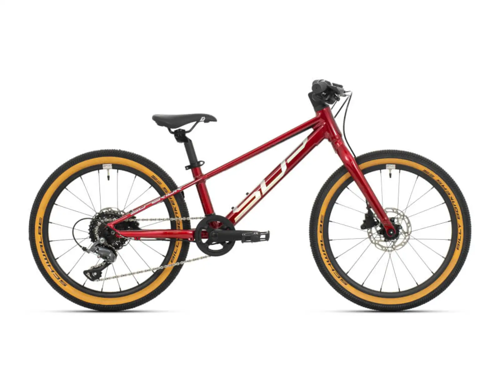 Superior Team 20 Gloss Dark Red/Hologram Chrome Kinderfahrrad