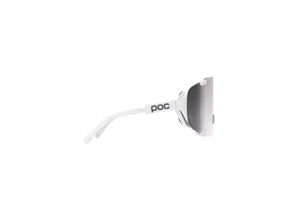 POC Devour + Sonnenbrille Hydrogen White/Clarity Road/Sunny Silver