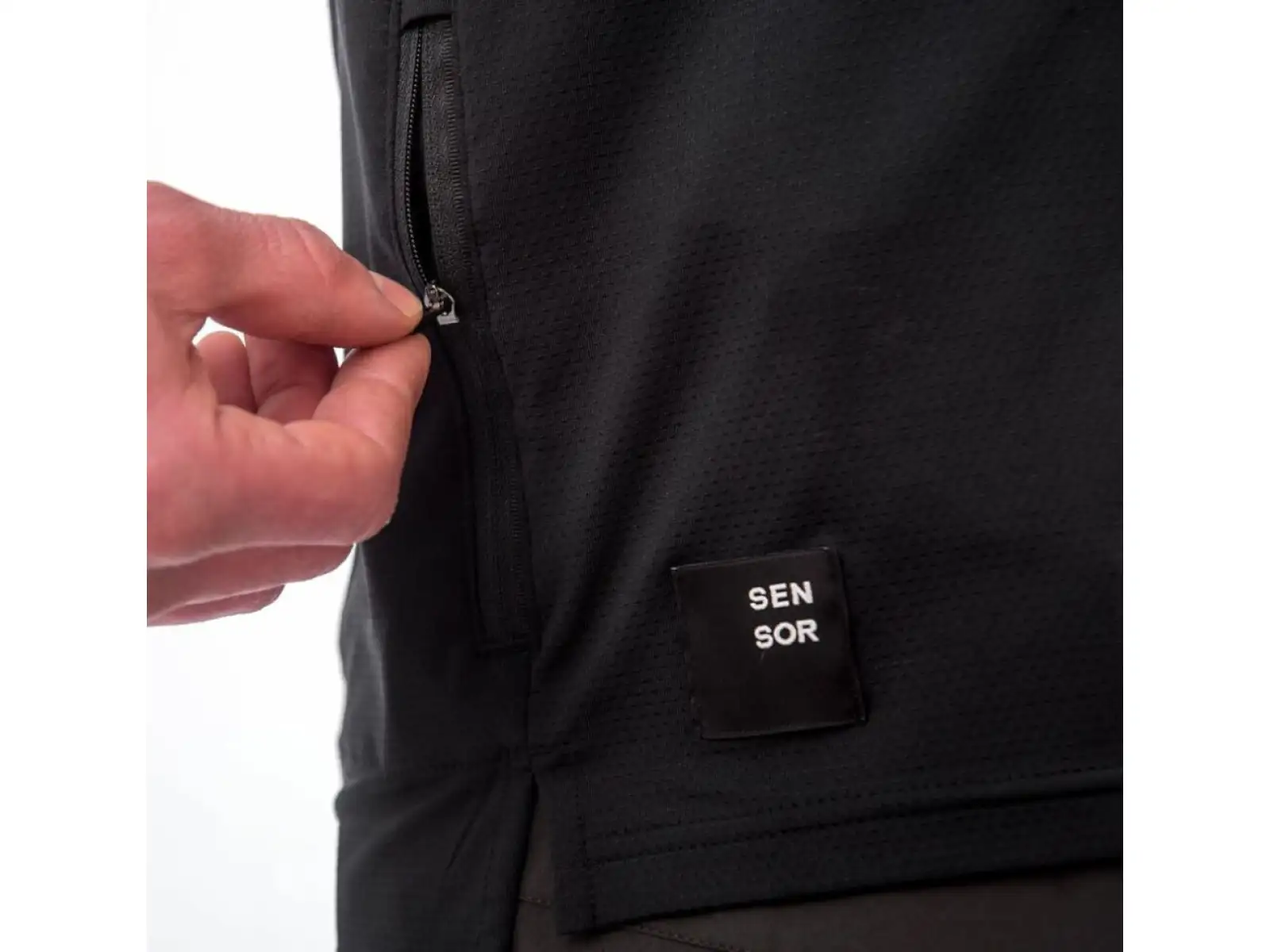 Sensor Helium Herren-Trikot kurzarm schwarz/Stars