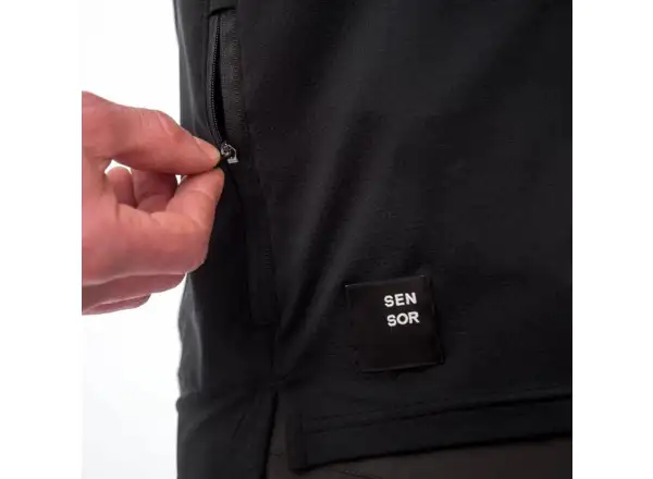 Sensor Helium Herren-Trikot kurzarm schwarz/Stars