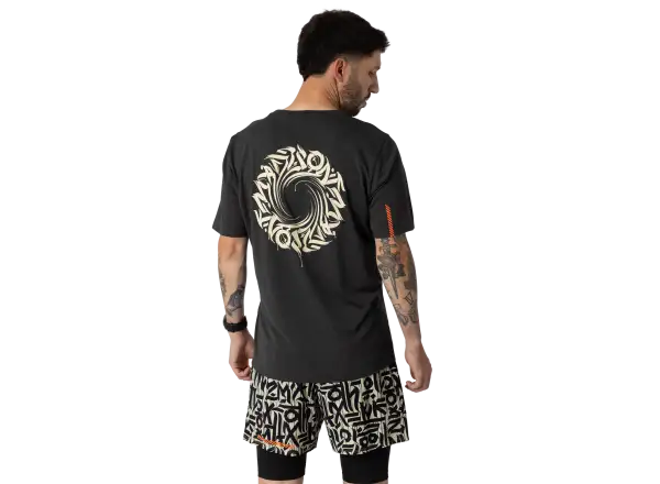 Dynafit Trail Herren Laufshirt kurze Ärmel Black Out
