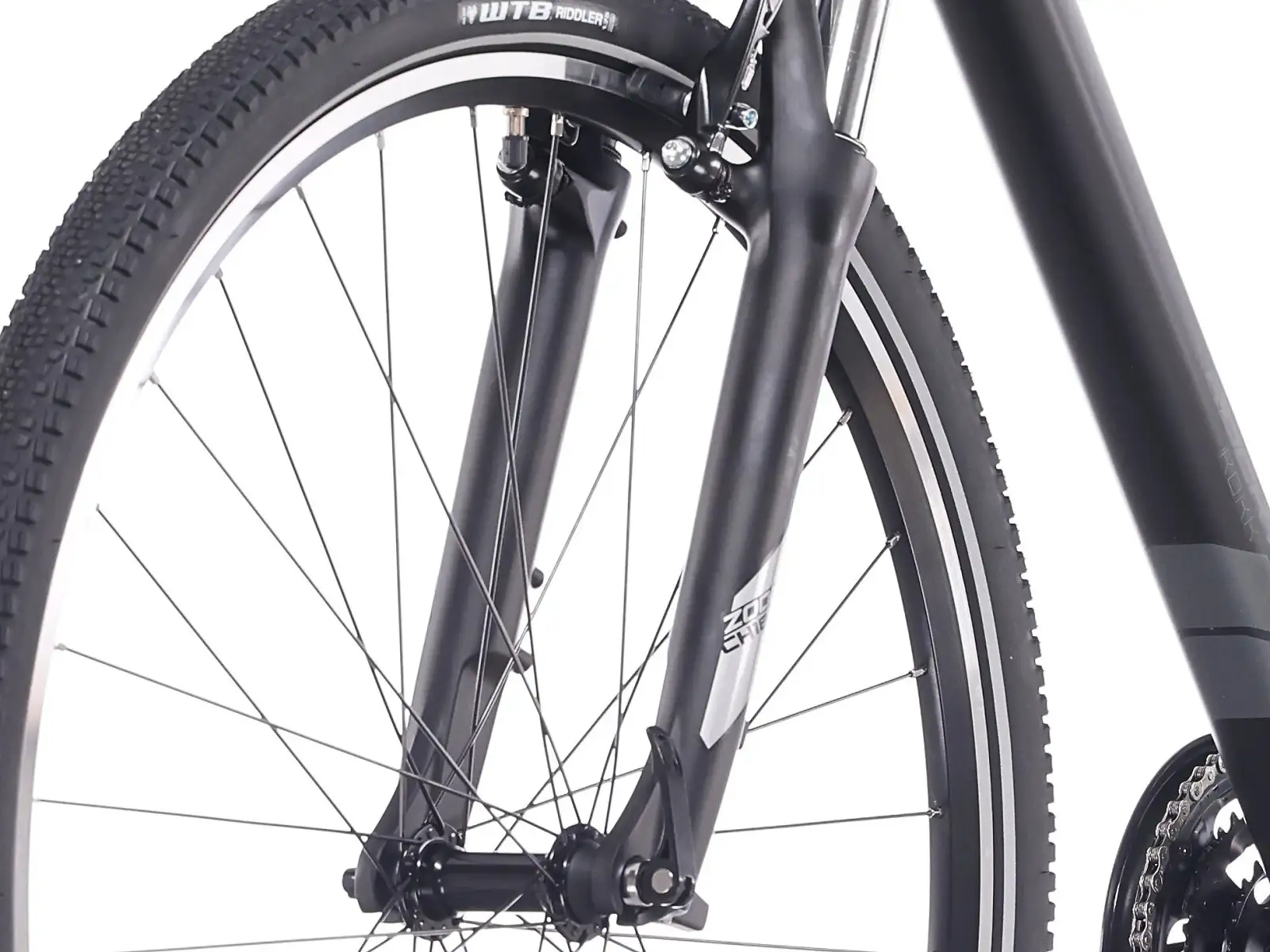 Rock Machine Rokk 30 Trekkingrad mattschwarz