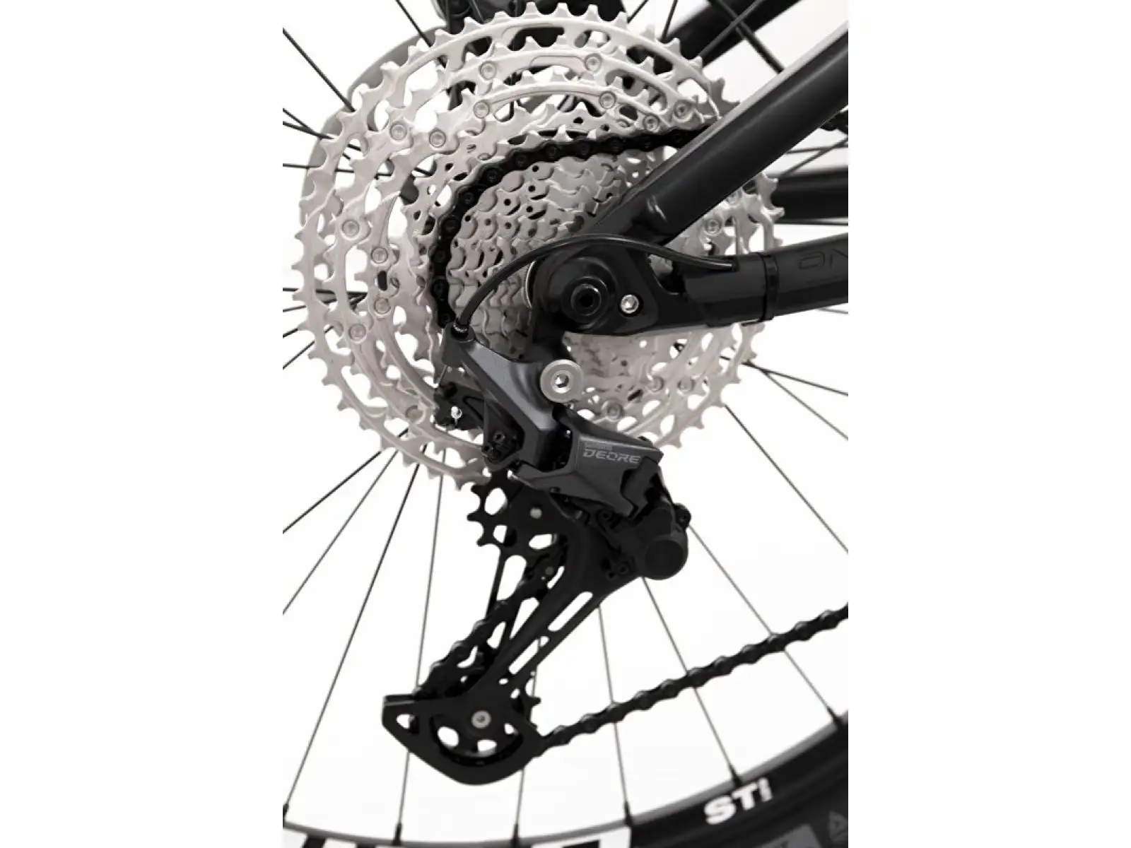 Rock Machine Blizzard 50-297 matt grau/schwarz/weiß 29"/27,5" Mountainbike