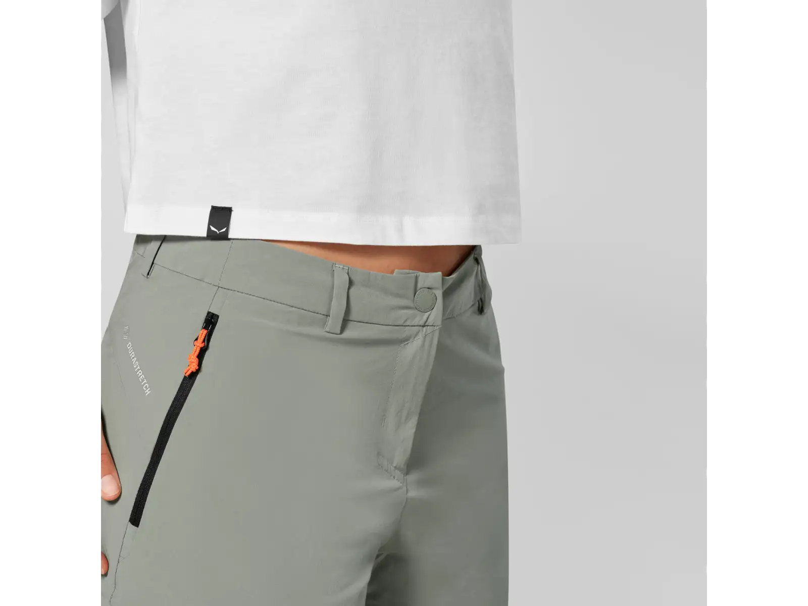 Salewa Puez Talvena Damen Shorts Faded green