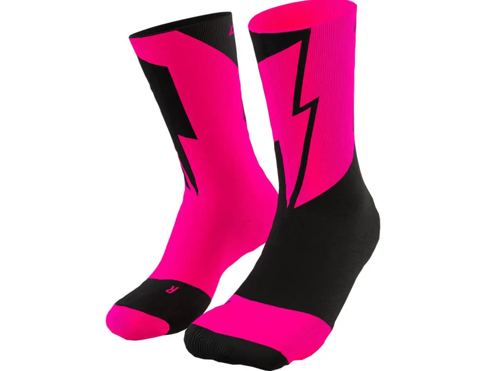 Dynafit Kein Schmerz, kein Gewinn Sportsocken Pink Glo/Black Out.