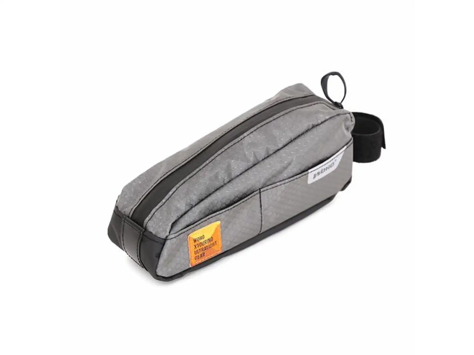 Woho X-Touring Top-Tube Rahmentasche 850 ml Honeycomb Iron Grau