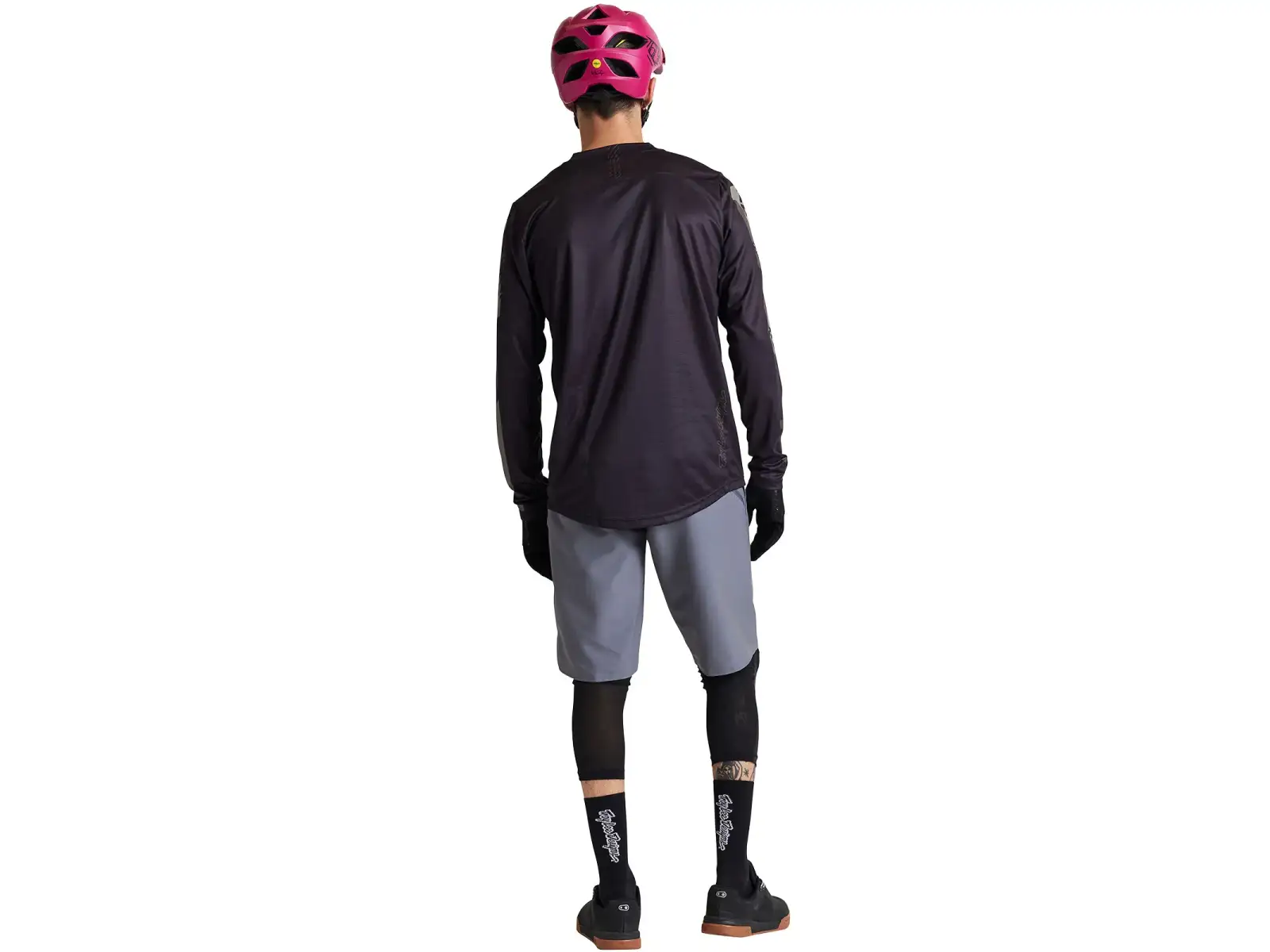 Troy Lee Designs Flowline Confident Langarmtrikot Black