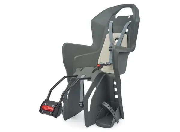 Polisport Koolah Kindersitz dunkelgrau-creme
