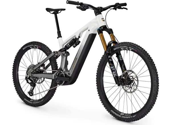 Focus E-Mountainbike – SAM2 6.9 600 Wh White/Steelgrey
