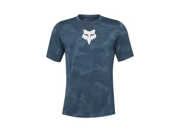 Fox Ranger TruDri Herren-Trikot Kurzarm Dunkel Vintage Blau