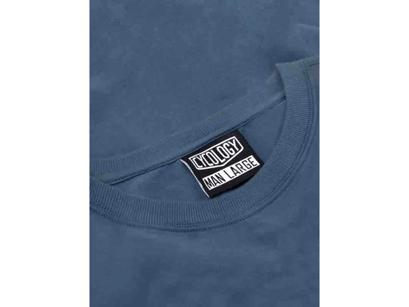 Cycology Road Trip MTB Herren-T-Shirt mit kurzen Ärmeln blau Größe M
