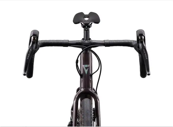 Giant Revolt Advanced 0 Gravel-Bike in Holzkohlen-Pflaume