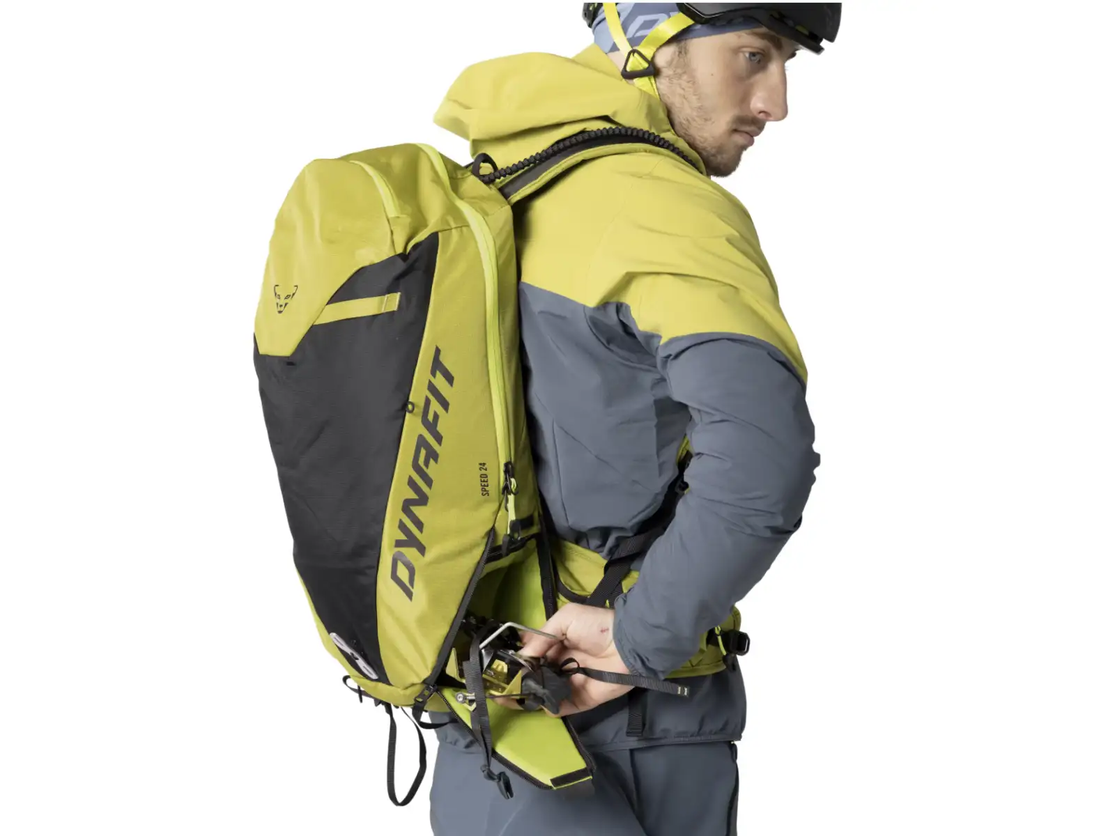 Dynafit Speed 24 Ski-Rucksack Golden Lime