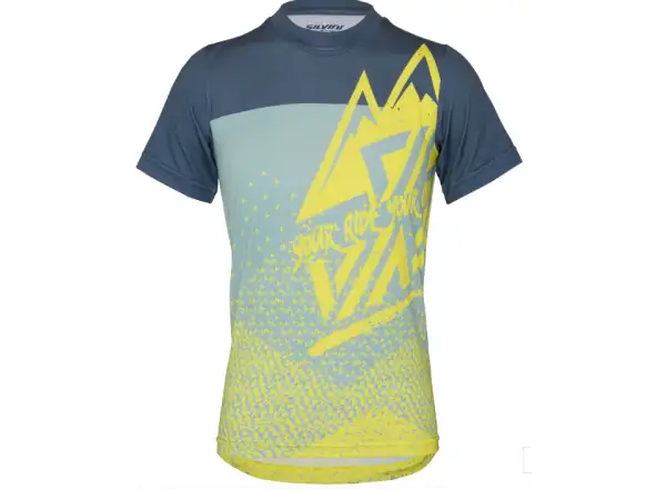 Silvini Denni Kindertrikot Neon/Blue
