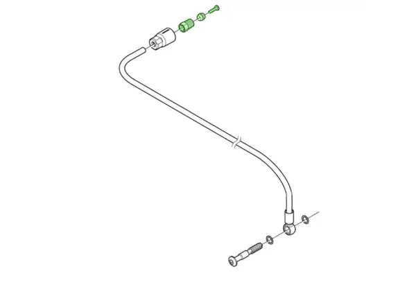 Shimano Anschluss-Set für SM-BH90 Bremsleitung