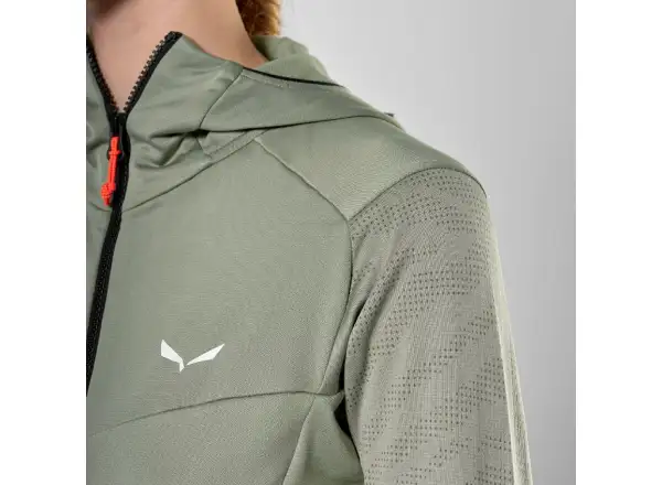 Salewa Sella Crevasse Hooded Damen Fleecejacke Zephyr