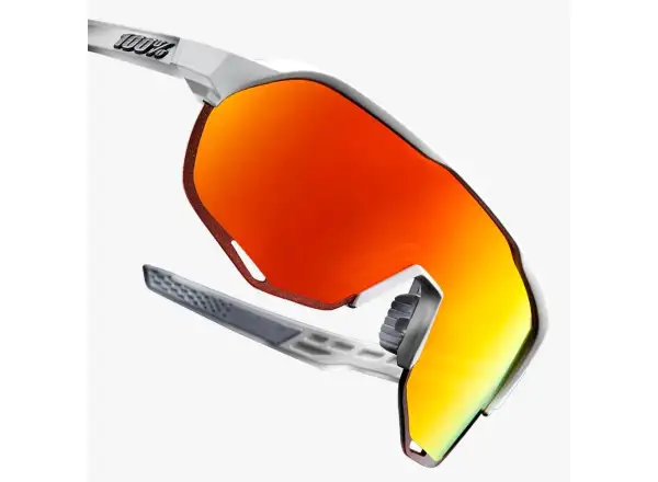 100% S2 Brille Soft Tact Off White/HiPER Red Multilayer Mirror Lens
