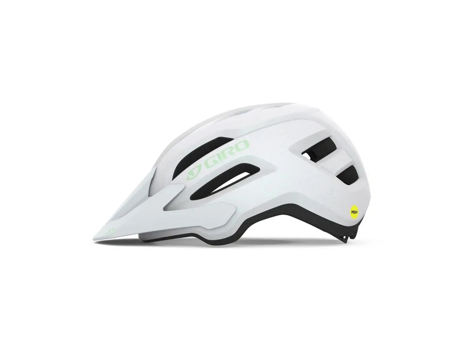 Giro Fixture II MIPS W Damenhelm Mat White/Space Green
