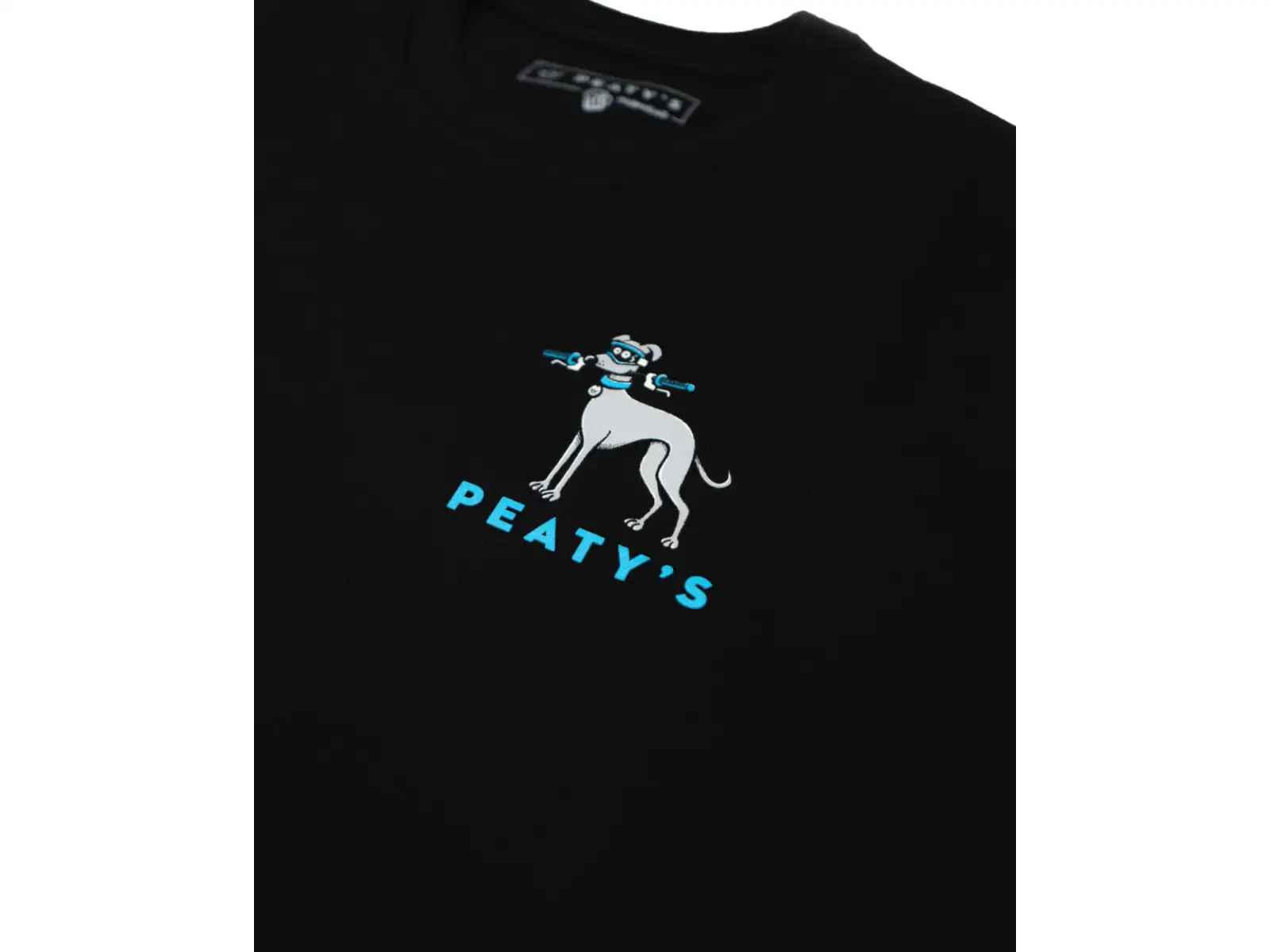 Peatys Pubwear Crew Jumper Herrenpullover Whippet / Schwarz