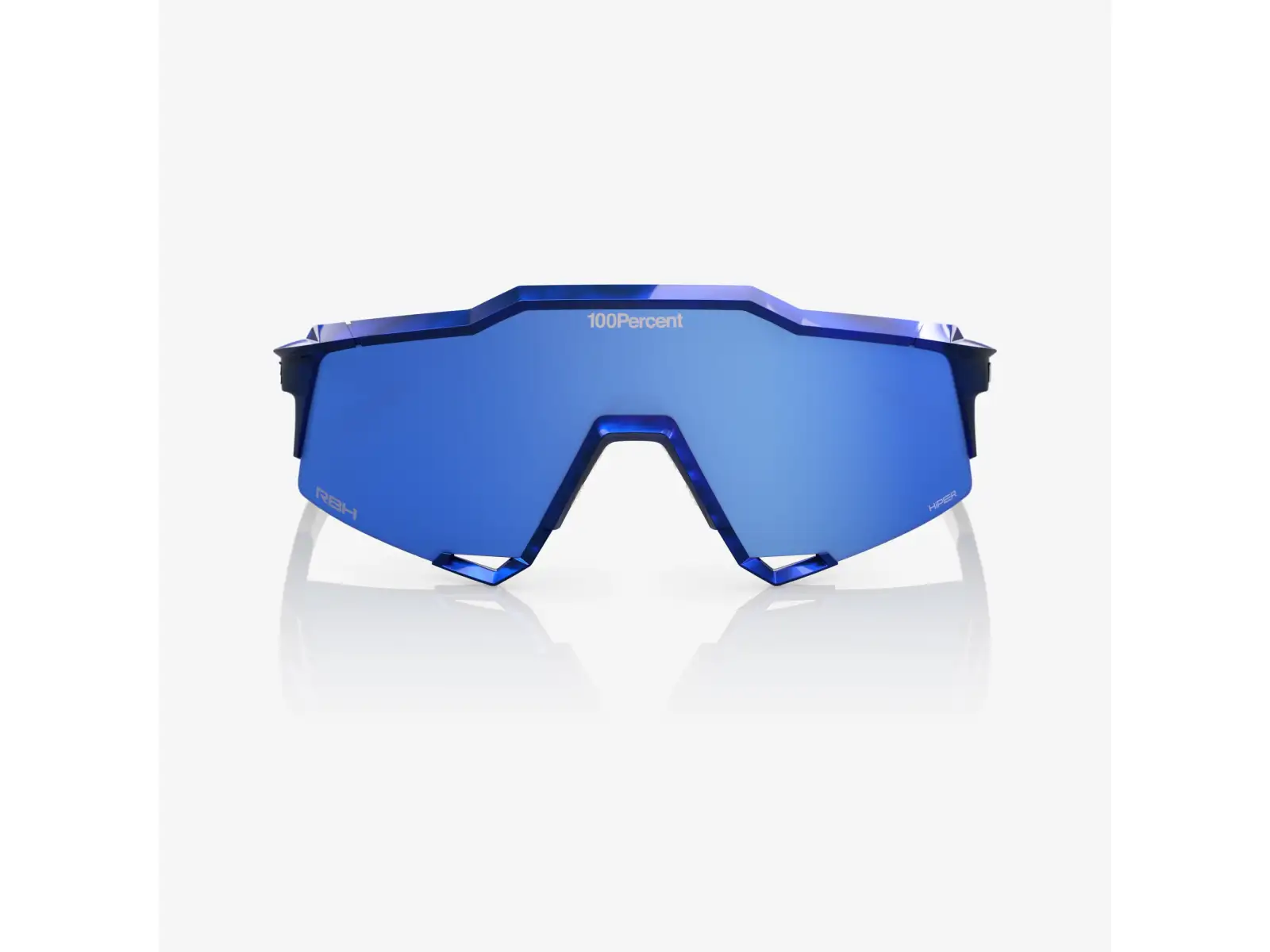 100% Speecraft Brille RBH Gloss Blue Holographic/HiPER Royal Blue Mirror Lens