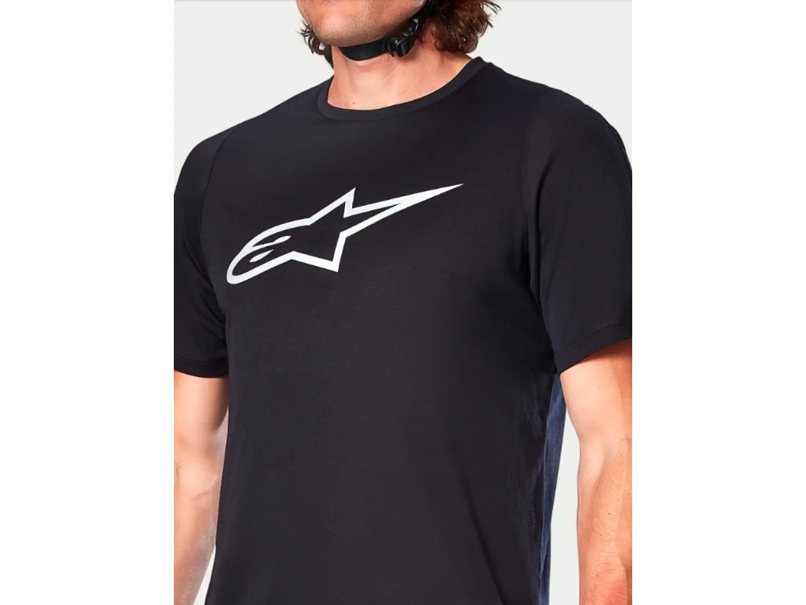 Alpinestars A-Dura Dri Oscar Herrentrikot Kurzarm Black Reflektierend