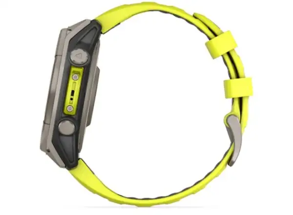 Garmin fenix 8 - 47 mm Solar Sapphire Smartwatch Titanium Yellow/Graphite