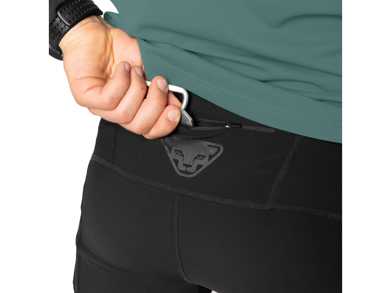 Dynafit Alpine 3/4 Herren Laufhose Black Out