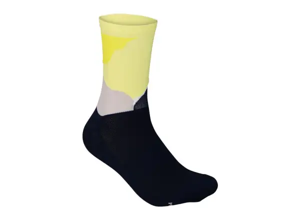 POC Essential Print Socken Splashes Multi Sulfur Yellow