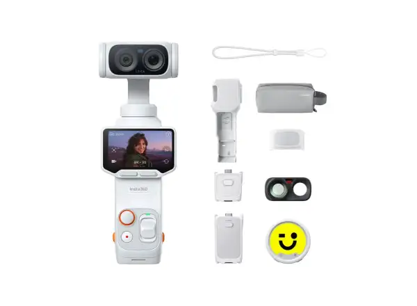 Insta360 Luna Ultra Kamera Creator Bundle Cosmic White